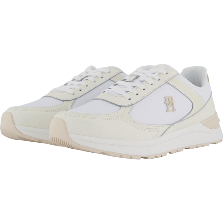 Casual Fashion Runner Lthr White