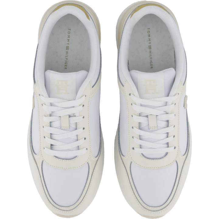 Casual Fashion Runner Lthr White