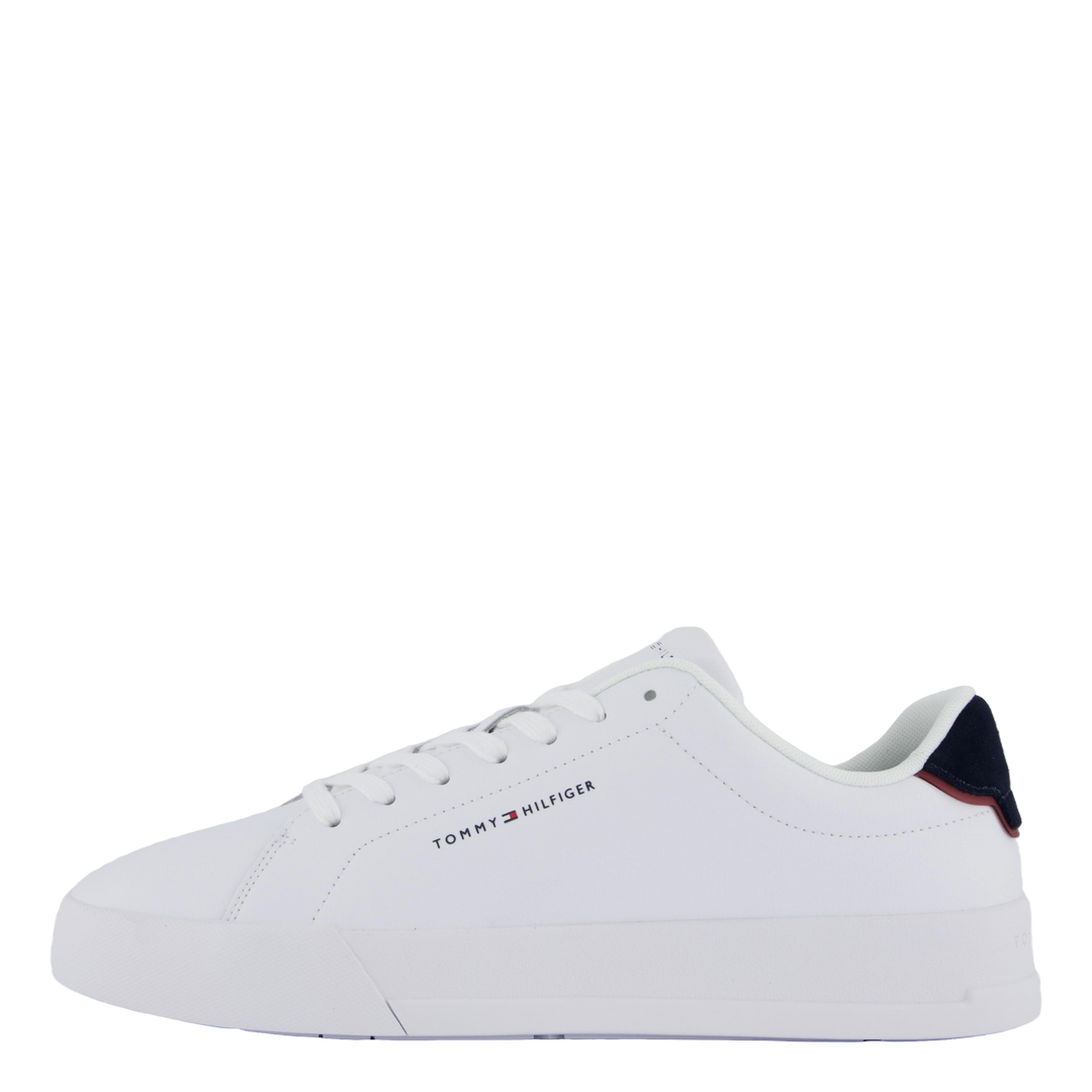 Th Court Lth Detail Ess White