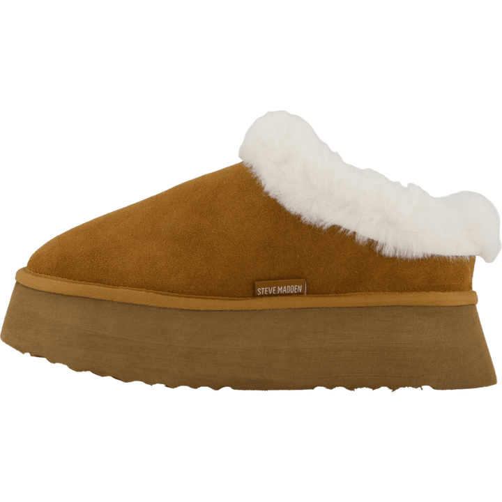 Chaplin Slide Chestnut Suede