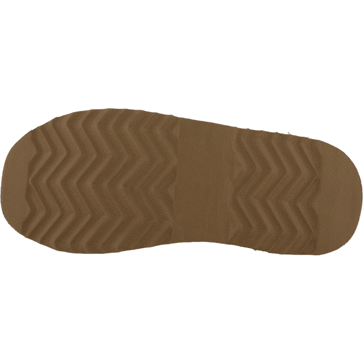 Chaplin Slide Chestnut Suede