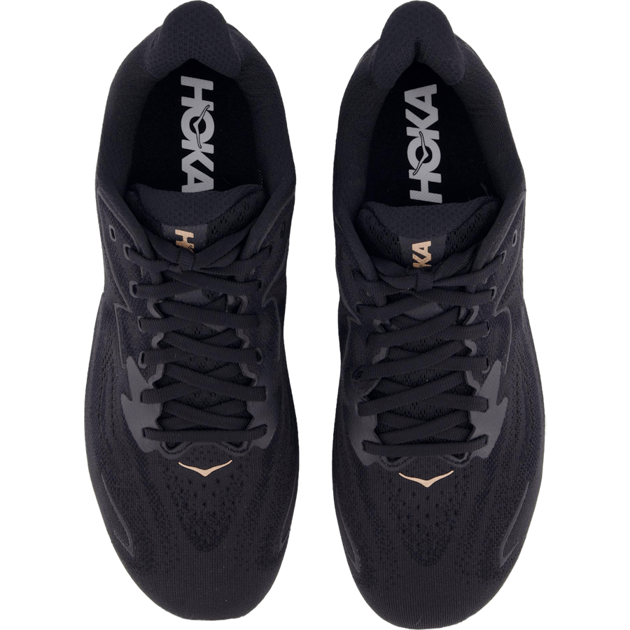 W Clifton 10 Black / Rose Gold by Hoka