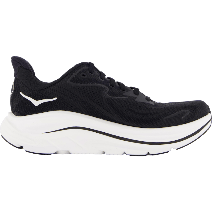 W Clifton 10 Black / White by Hoka