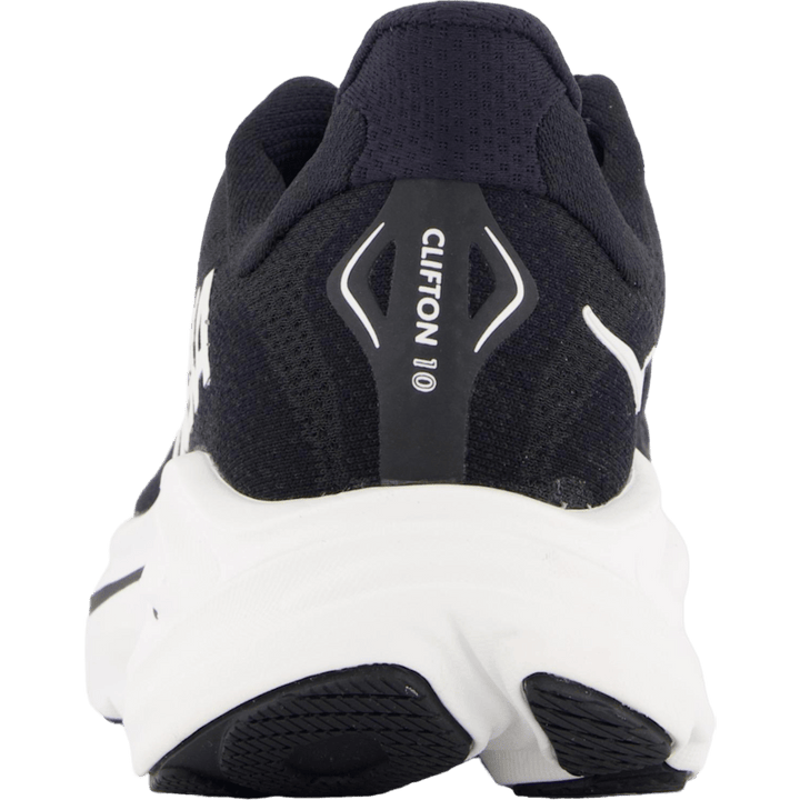 W Clifton 10 Black / White by Hoka