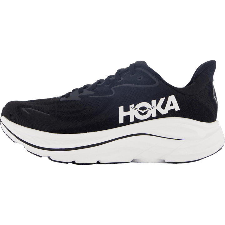 M Clifton 10 Wide Black / White by Hoka