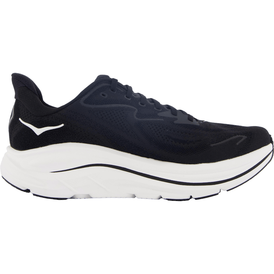 M Clifton 10 Wide Black / White by Hoka