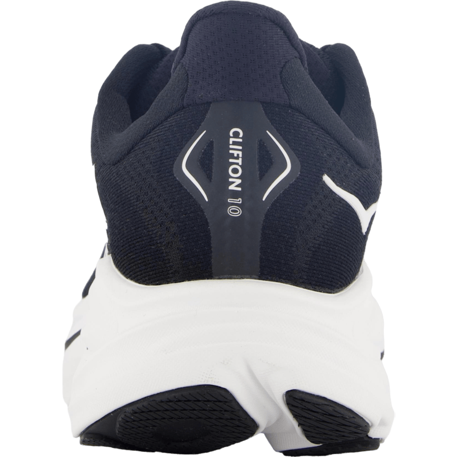 M Clifton 10 Wide Black / White by Hoka