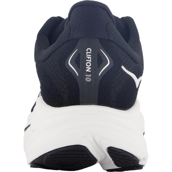 M Clifton 10 Wide Black / White by Hoka