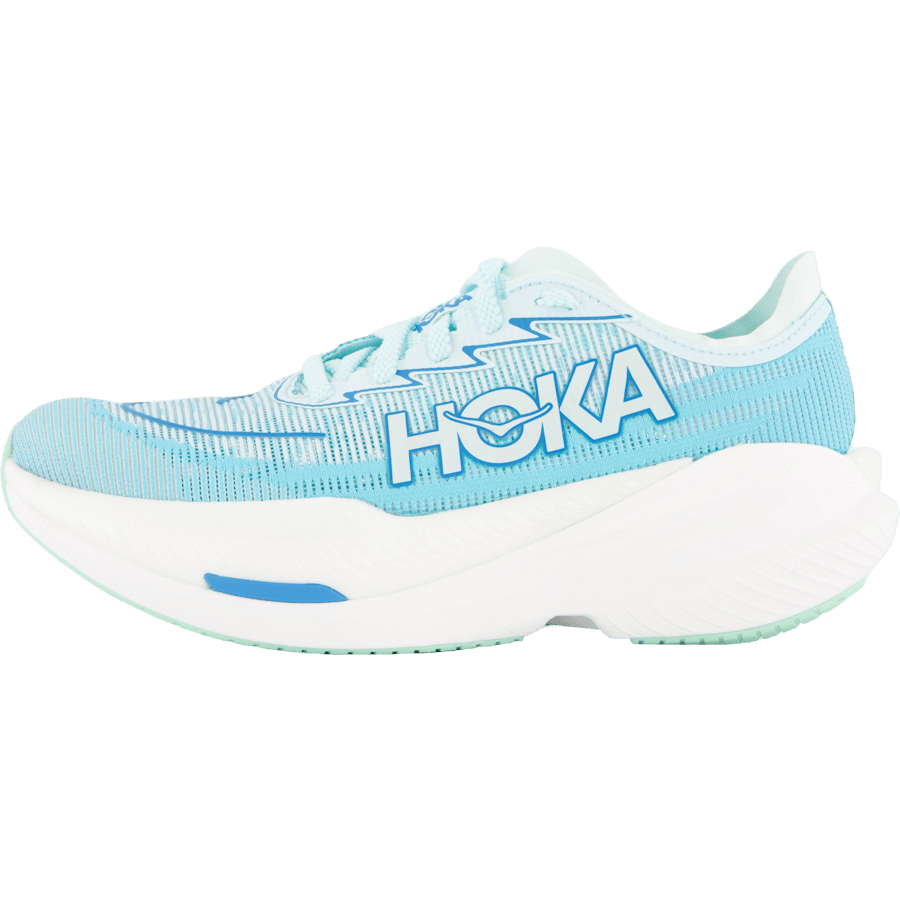 W Mach X 2 Snow Melt / Blue Spark by Hoka