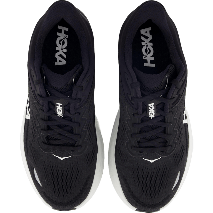 W Bondi 9 Wide Black / White by Hoka