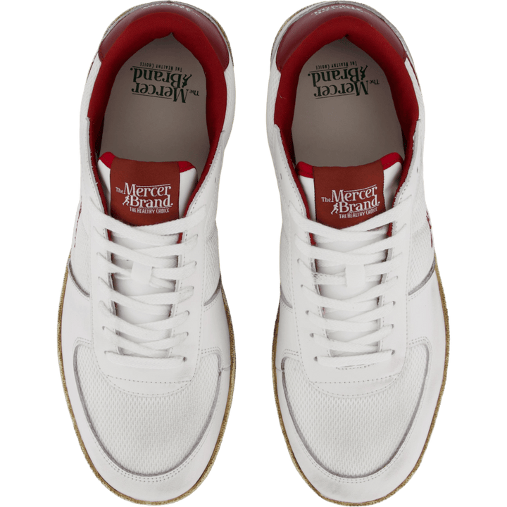 The Re-tennis Vintage White/red