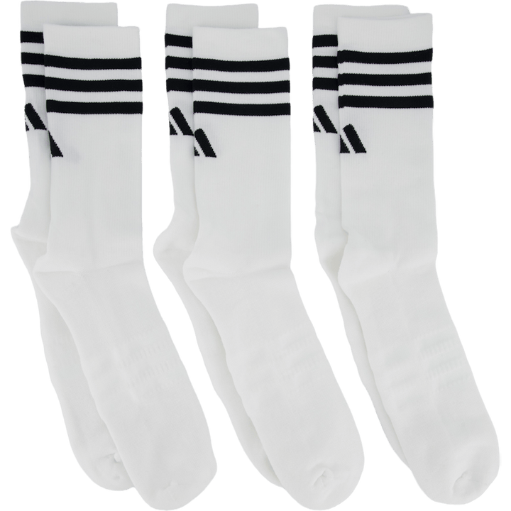 3 Pk Crew White