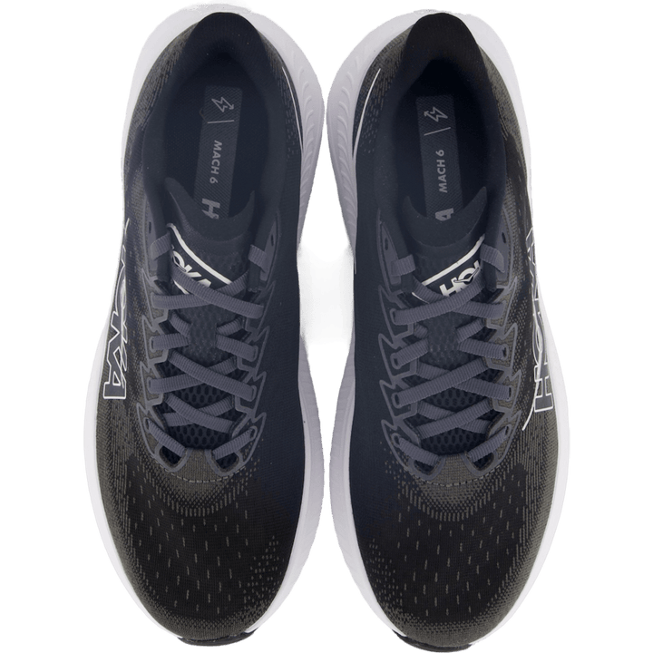 M Mach 6 Black / White by Hoka