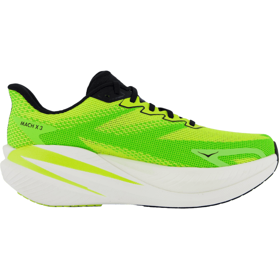 M Mach X 3 Neon Hoka Citrus / Neon Lime by Hoka