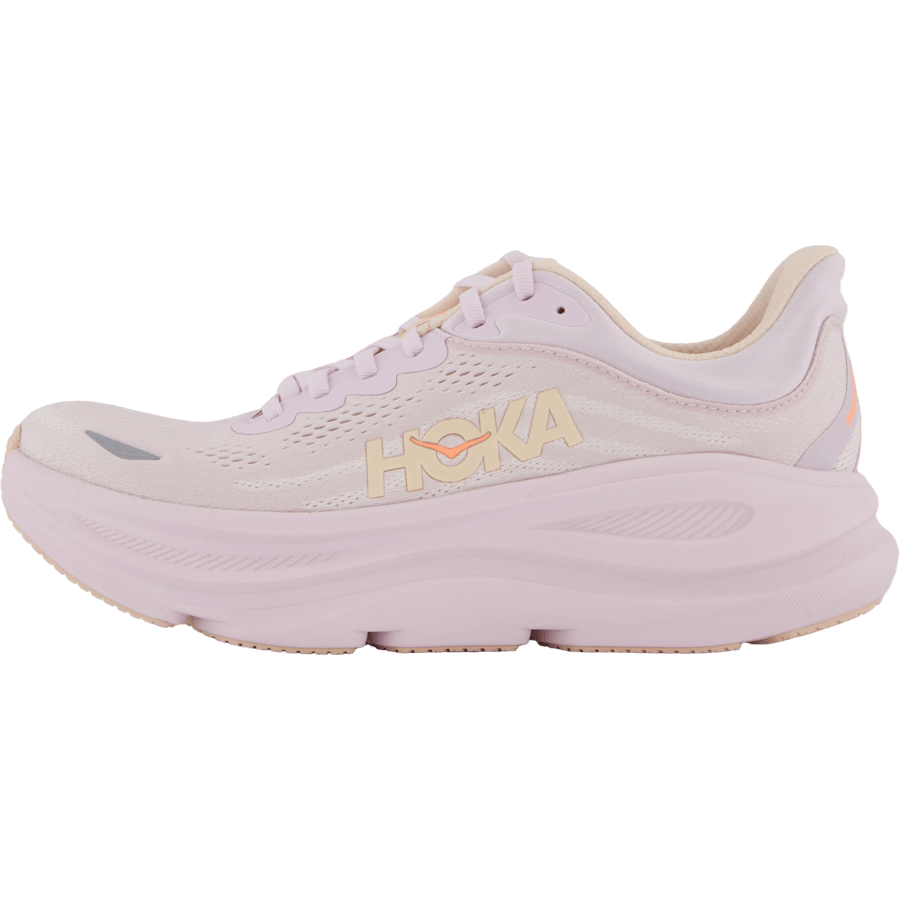 W Bondi 9 Lilac Cream / Tangerine Glow by Hoka
