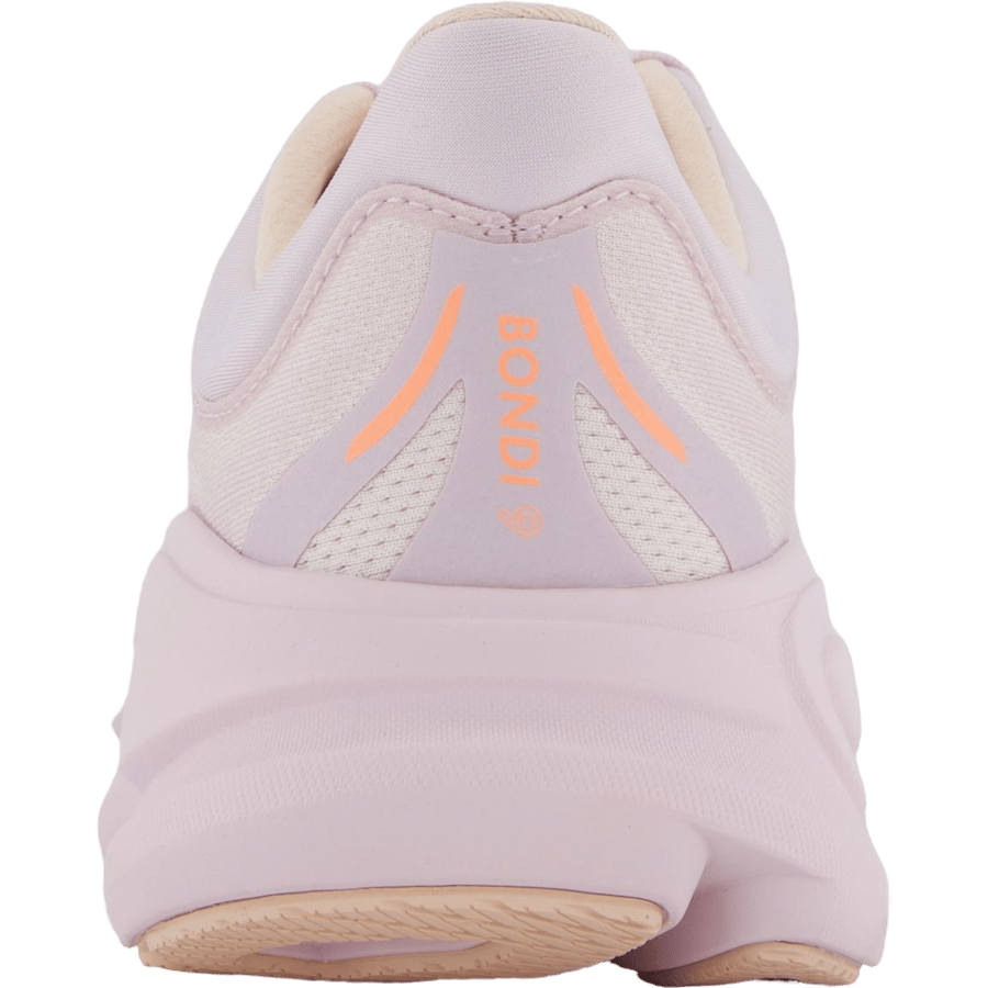 W Bondi 9 Lilac Cream / Tangerine Glow by Hoka