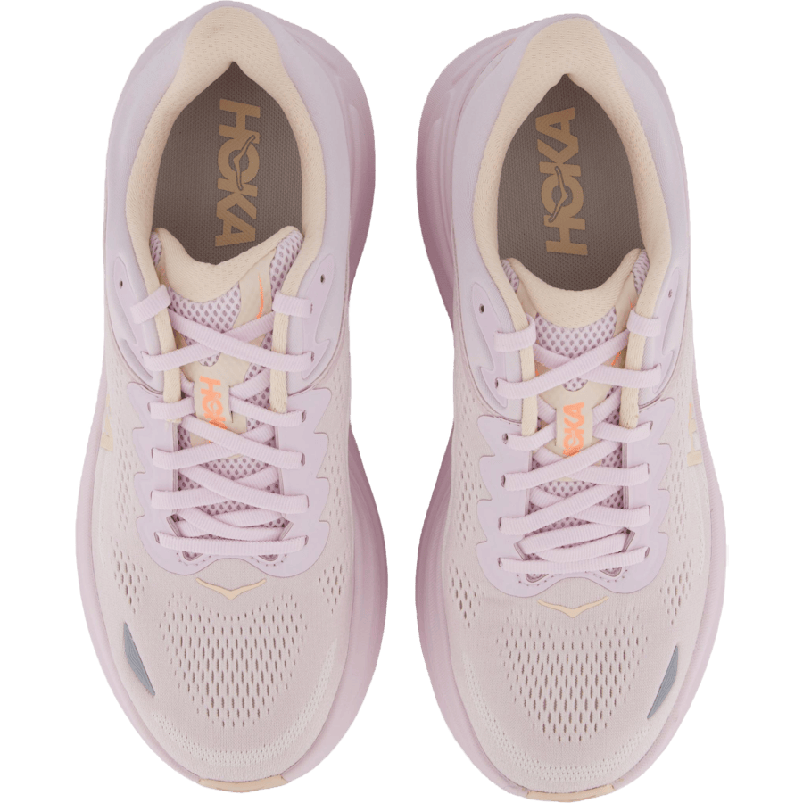 W Bondi 9 Lilac Cream / Tangerine Glow by Hoka