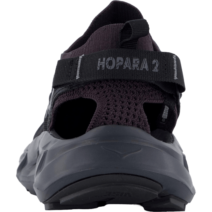 M Hopara 2 Black / Black by Hoka