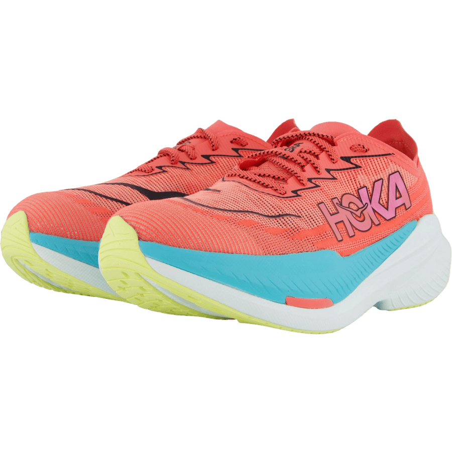 M Mach X 2 Grapefruit / Electric Coral by Hoka