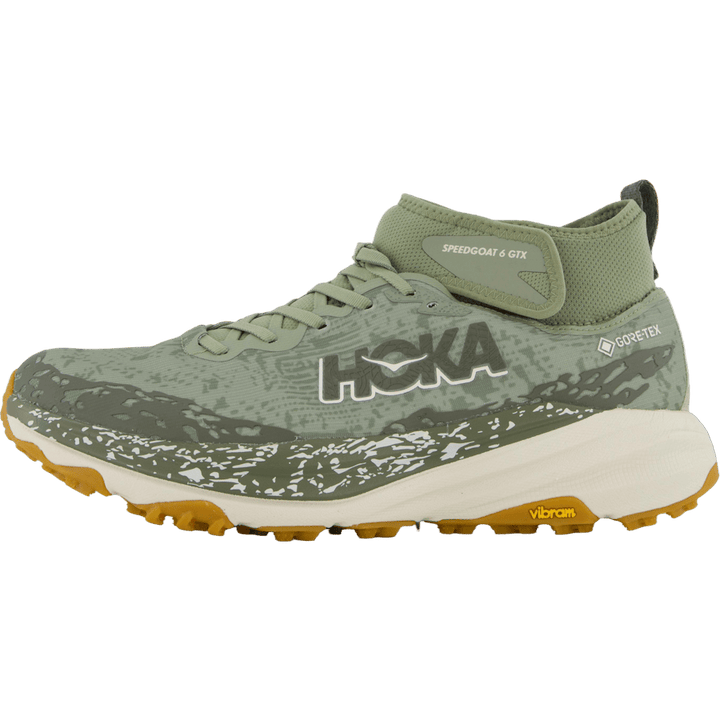 M Speedgoat 6 Mid Gtx Sea Moss / Oat Milk by Hoka