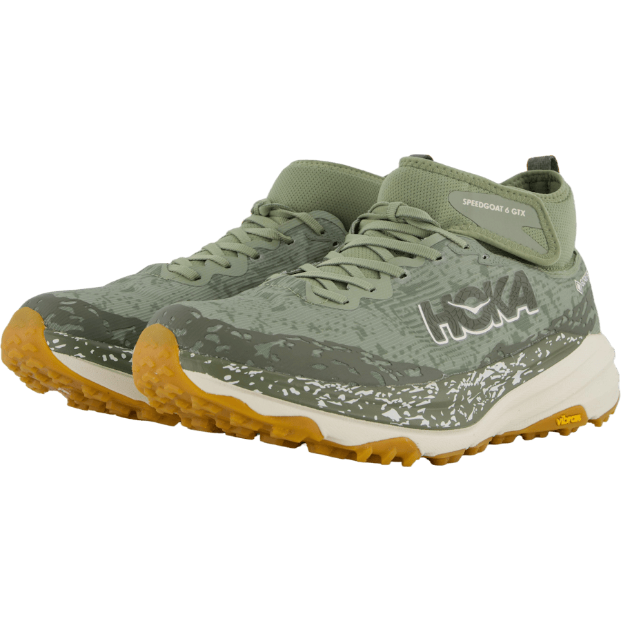 M Speedgoat 6 Mid Gtx Sea Moss / Oat Milk by Hoka