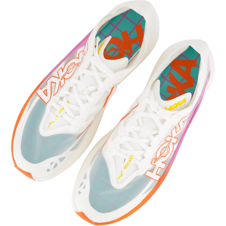 U Rocket X 2 Frost / Lava by Hoka