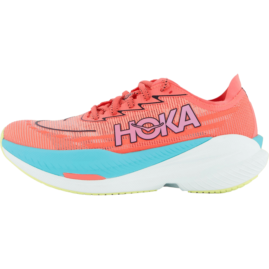 W Mach X 2 Grapefruit / Electric Coral by Hoka