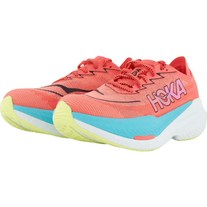 W Mach X 2 Grapefruit / Electric Coral by Hoka