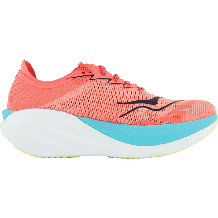 W Mach X 2 Grapefruit / Electric Coral by Hoka