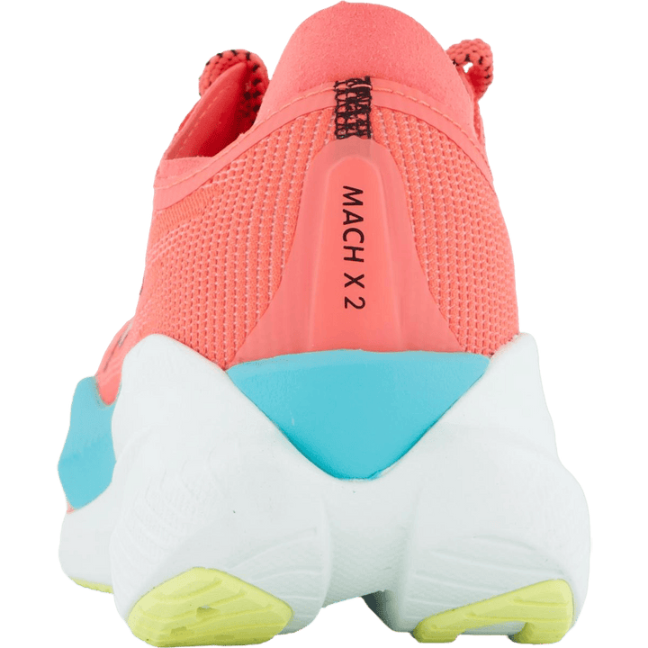 W Mach X 2 Grapefruit / Electric Coral by Hoka
