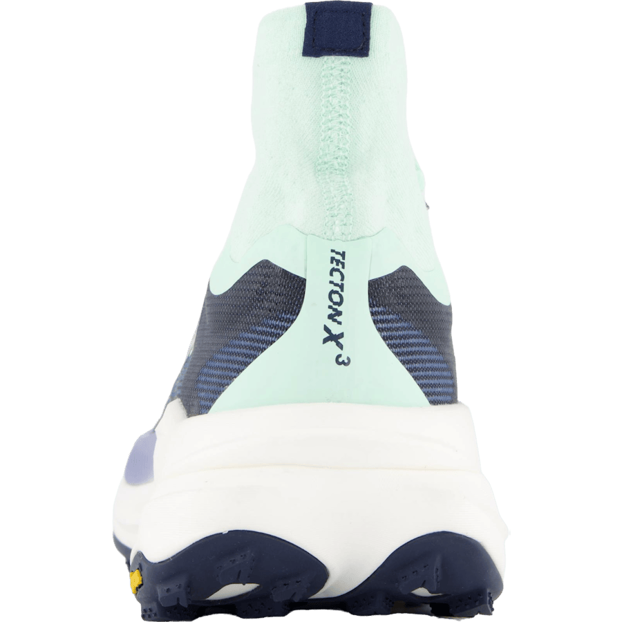 W Tecton X 3 Mint Fluorite / Varsity Navy by Hoka