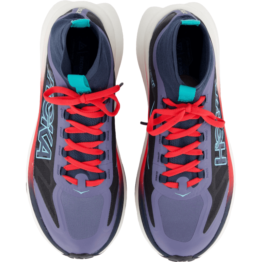 W Tecton X 3 Stormy Skies / Cerise by Hoka