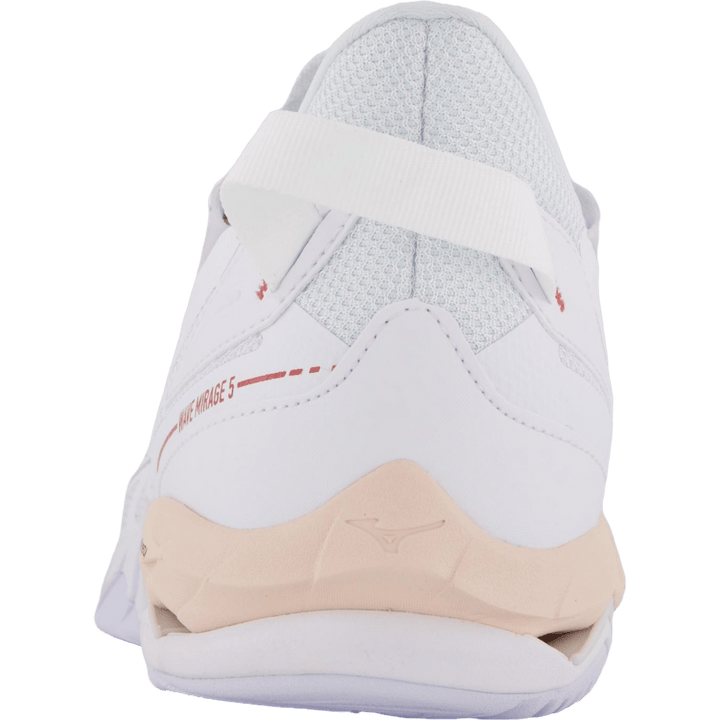 Wave Mirage 5 White/aleutian/cloud Pink by Mizuno
