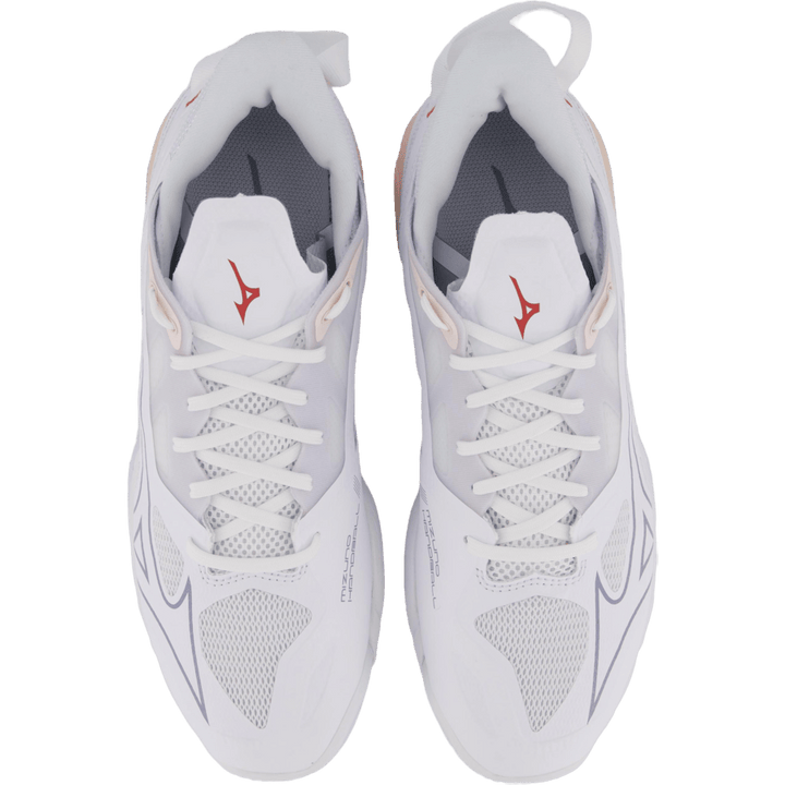Wave Mirage 5 White/aleutian/cloud Pink by Mizuno
