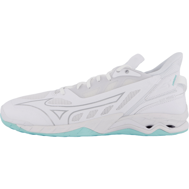 Wave Mirage 5 White/blue Tint by Mizuno