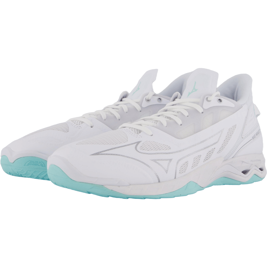 Wave Mirage 5 White/blue Tint by Mizuno