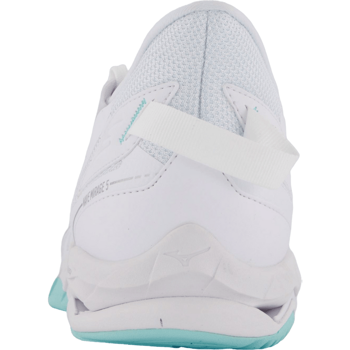 Wave Mirage 5 White/blue Tint by Mizuno