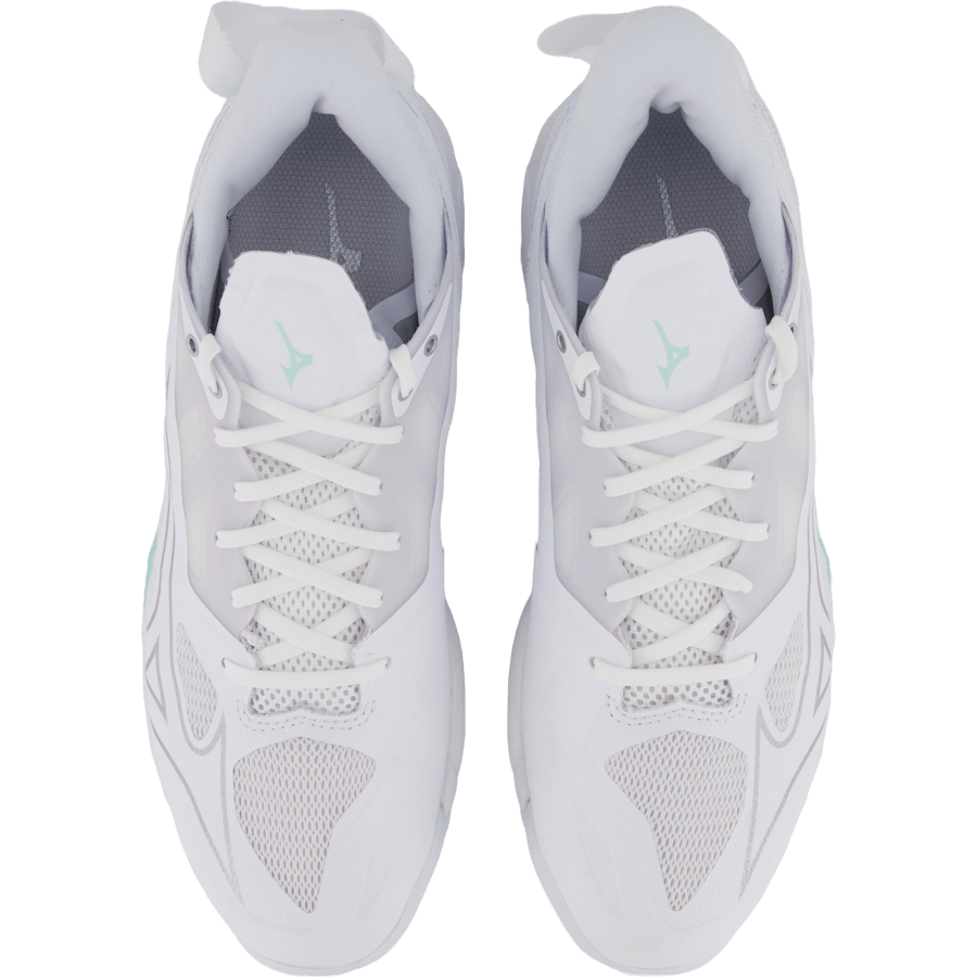 Wave Mirage 5 White/blue Tint by Mizuno