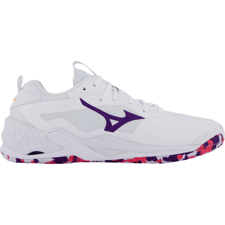 Wave Stealth Neo 2 White/violetindigo/camelliaros by Mizuno