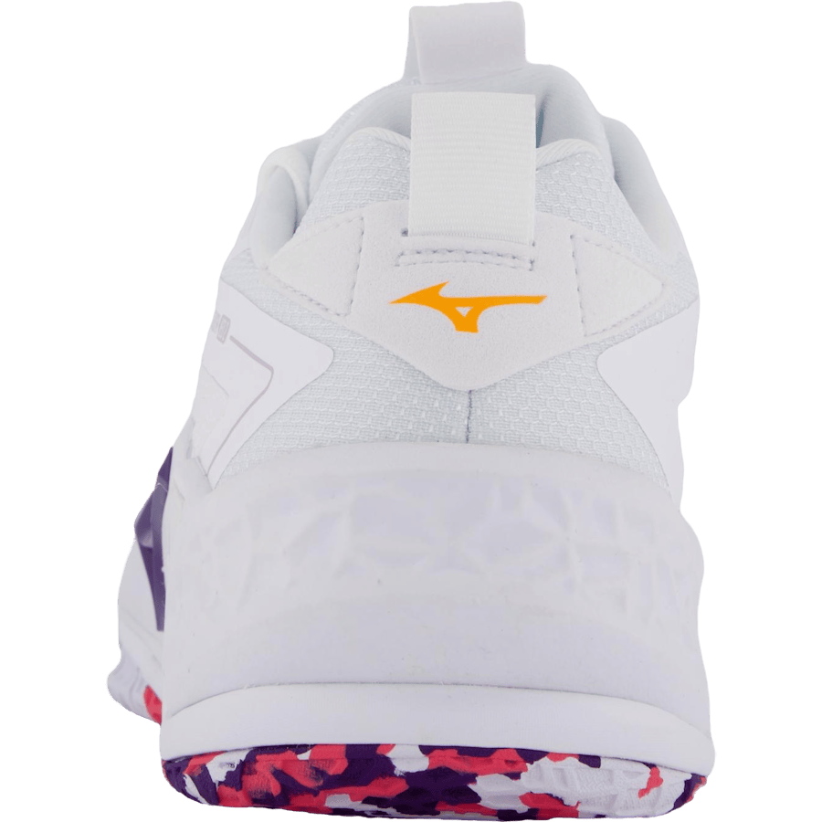 Wave Stealth Neo 2 White/violetindigo/camelliaros by Mizuno