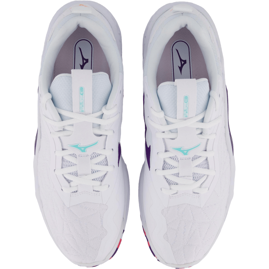 Wave Stealth Neo 2 White/violetindigo/camelliaros by Mizuno