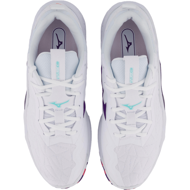 Wave Stealth Neo 2 White/violetindigo/camelliaros by Mizuno