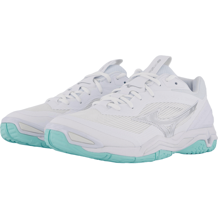 Wave Stealth 6 White/blue Tint by Mizuno