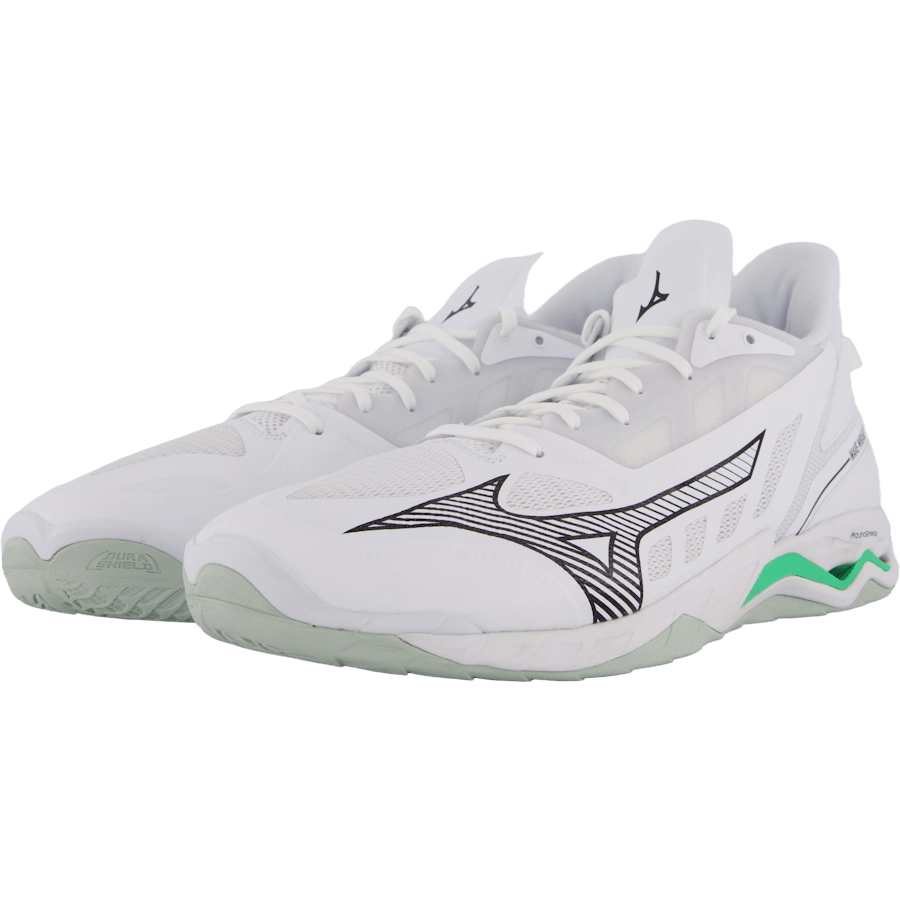 Wave Mirage 5 White/black/frozen Emerald by Mizuno