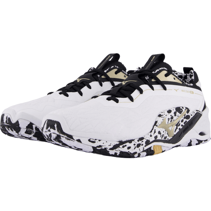 Wave Stealth Neo 2 White/black/ge Gold by Mizuno