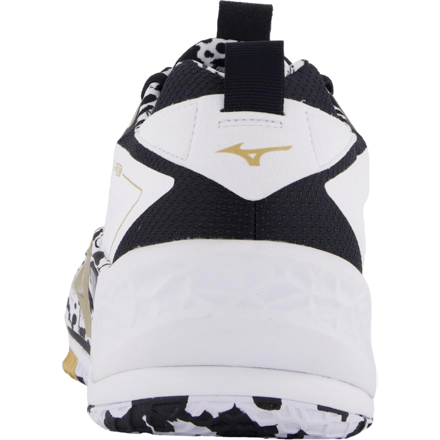 Wave Stealth Neo 2 White/black/ge Gold by Mizuno