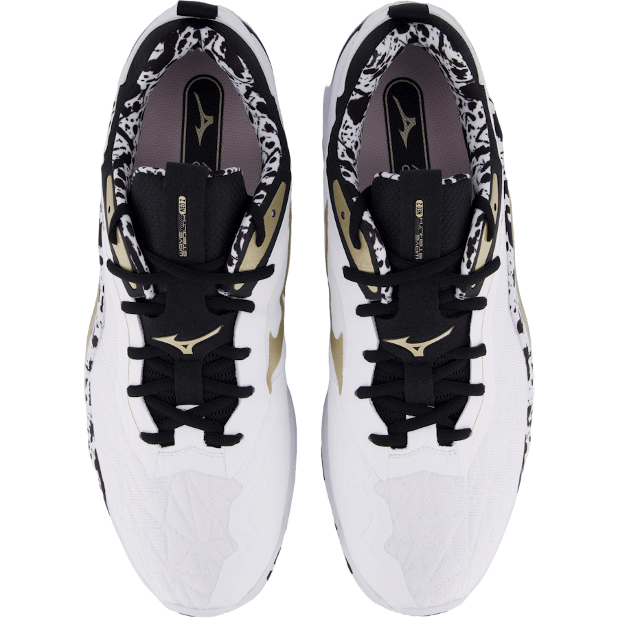 Wave Stealth Neo 2 White/black/ge Gold by Mizuno
