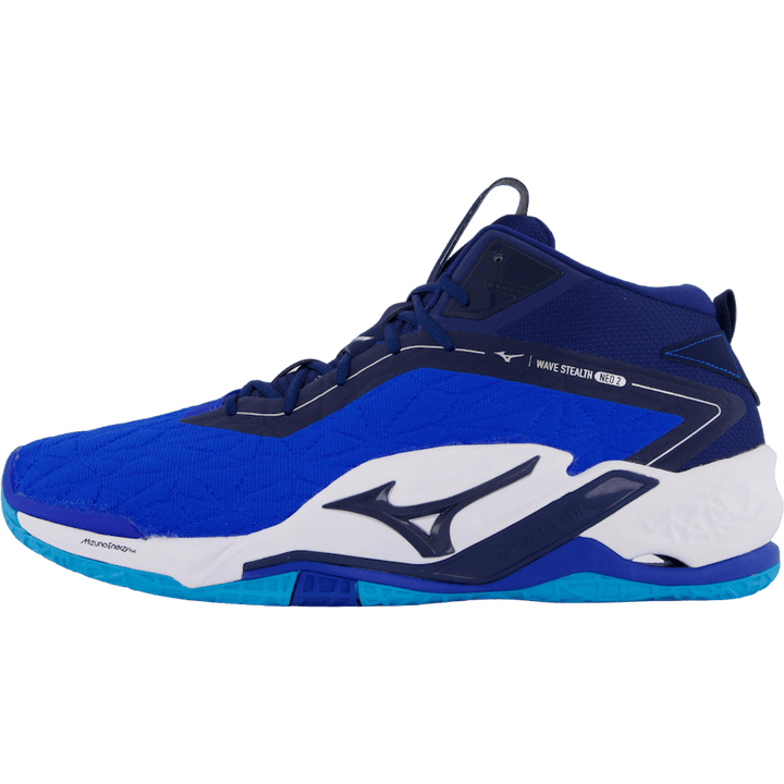 Wave Stealth Neo 2 Mid Mugen Blue/white/estate Blue by Mizuno