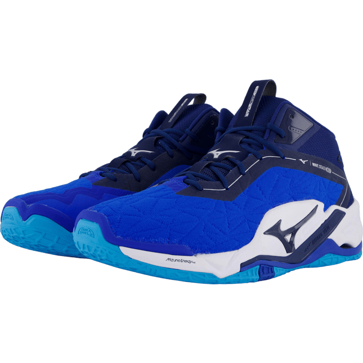 Wave Stealth Neo 2 Mid Mugen Blue/white/estate Blue by Mizuno