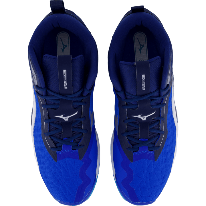 Wave Stealth Neo 2 Mid Mugen Blue/white/estate Blue by Mizuno